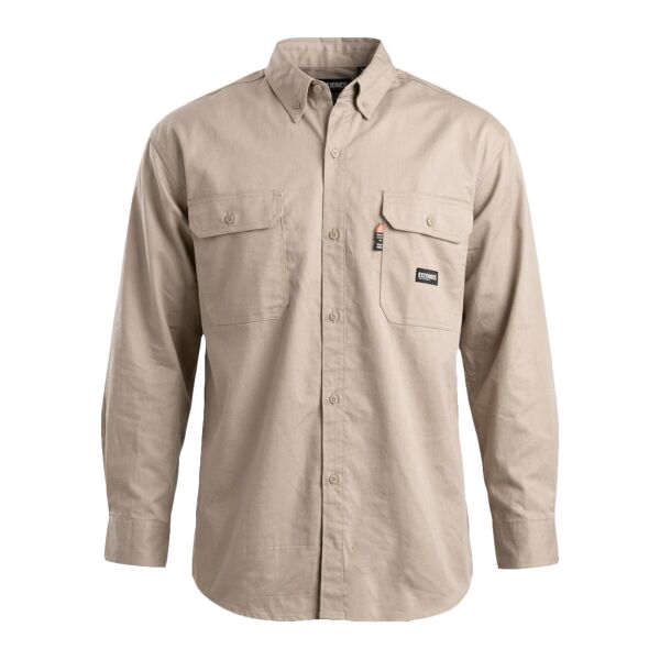 Men's Tall Flame-Resistant Button Down Work Shirt Thumbnail
