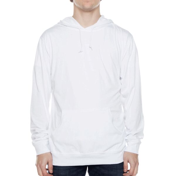 Unisex Long-Sleeve Jersey Hooded T-Shirt Thumbnail