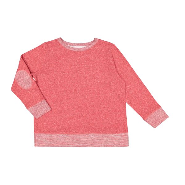 Youth French Terry Long Sleeve Crewneck Sweatshirt Thumbnail