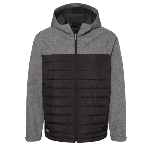 Men's Pinnacle Puffer Body Softshell Hooded Jacket Thumbnail