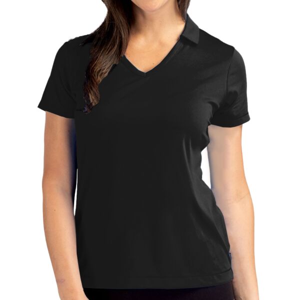 Cutter & Buck Daybreak Eco Recycled Womens V-neck Polo Thumbnail