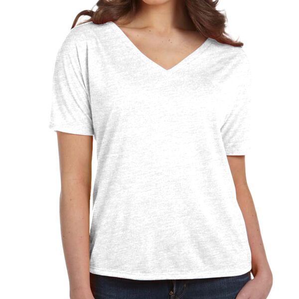 Ladies' Slouchy V-Neck T-Shirt Thumbnail