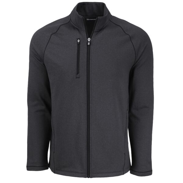 Cutter & Buck Peshastin Eco Fleece Recycled Mens Full Zip Jacket Thumbnail