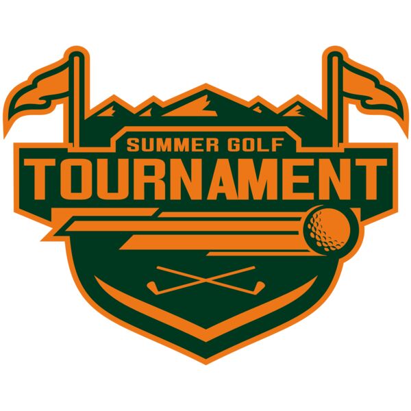 Tournament Summer golf logo template	02 Thumbnail