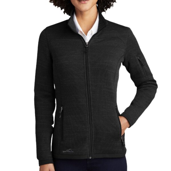 Eddie Bauer Ladies Sweater Fleece Full Zip Thumbnail