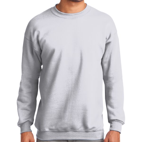 Tall Essential Fleece Crewneck Sweatshirt With Personalization Options Thumbnail
