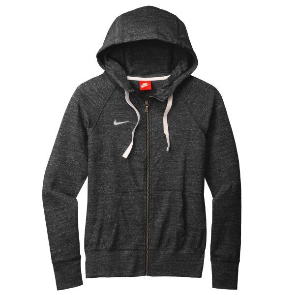 Nike Ladies Gym Vintage Full Zip Hoodie Thumbnail