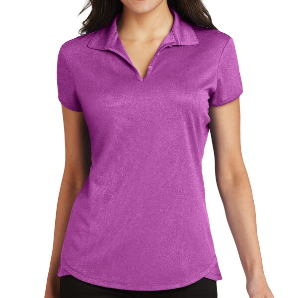 Port Authority Ladies Trace Heather Polo Thumbnail