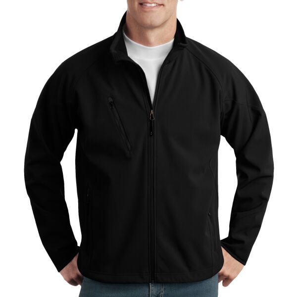 Port Authority Textured Soft Shell Jacket Thumbnail