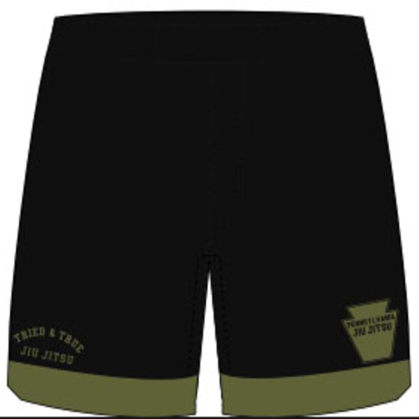 T&T Shorts Olive Youth Thumbnail