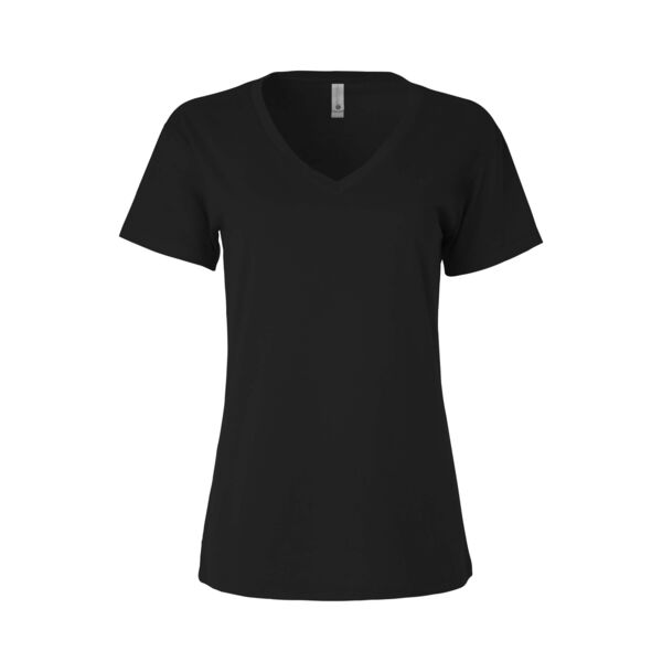 Women’s Fine Jersey Relaxed V T-Shirt Thumbnail
