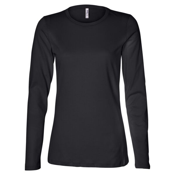 Women's Relaxed Long Sleeve Jersey Tee** Thumbnail