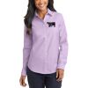 Port Authority Ladies SuperPro  Oxford Shirt Thumbnail