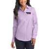 Port Authority Ladies SuperPro  Oxford Shirt Thumbnail