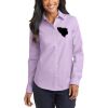 Port Authority Ladies SuperPro  Oxford Shirt Thumbnail