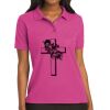 Port Authority Ladies Silk Touch Polo Thumbnail