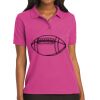 Port Authority Ladies Silk Touch Polo Thumbnail