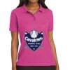 Port Authority Ladies Silk Touch Polo Thumbnail