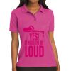 Port Authority Ladies Silk Touch Polo Thumbnail